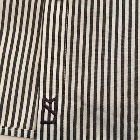 Cutter & Buck Women’s Steeler (XL)  Long Sleeve Pinstripe Blouse - Picture 6 of 7